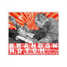 Brandon Notch Kiss-Cut Vinyl Stickers