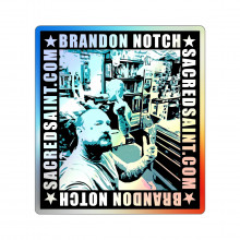 Artist Brandon Notch Holographic Die-cut Stickers
