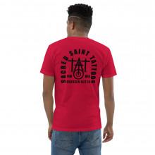 Sacred Saint Tattoos Black Short Sleeve T-shirt