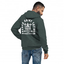 Sacred Saint Tattoos Front & Back Printed Unisex hoodie